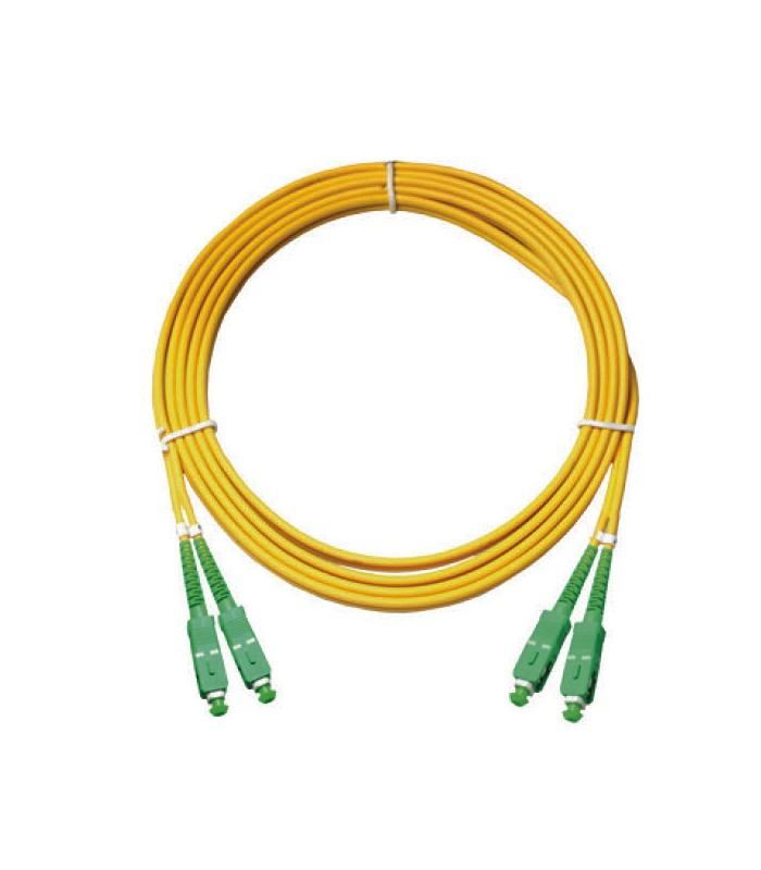 SC APC Duplex APC Bretella ottica ST fibra ottica 9/125 SM OS2 Made in Italy 