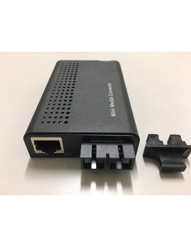 Media Converter Gigabit Multimodale 10/100/100 BaseT - 1000 FX