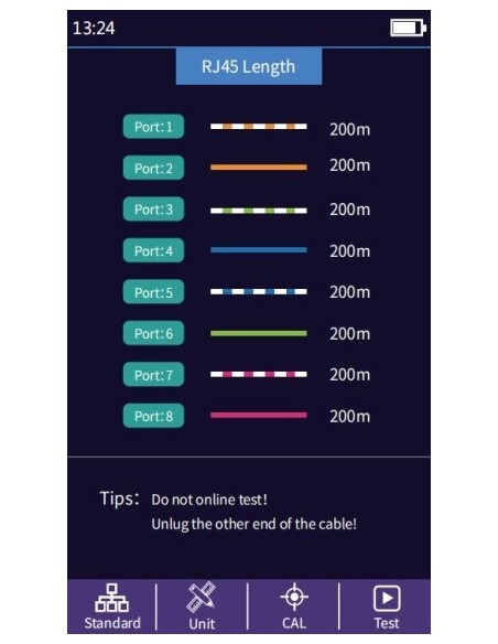 Mini OTDR multimodale multifunzione
