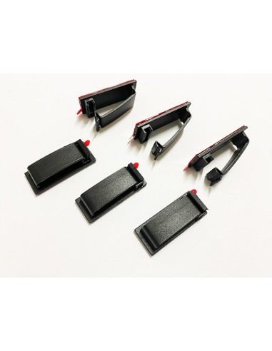 Clip adesiva reggicavo